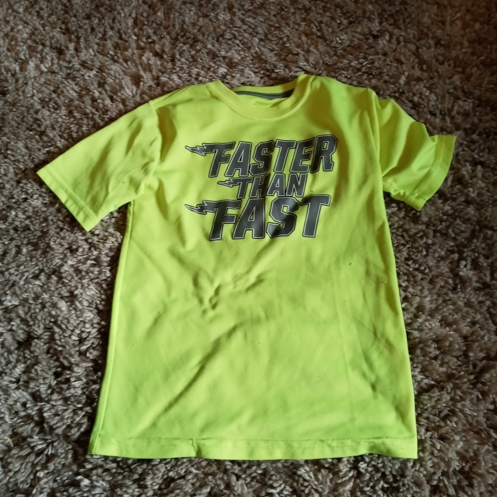 Starter Faster Than Fast Yellow TShirt